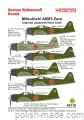 48118 Mitsubishi A6M3 Zero Imperial Japanese Navy Aces