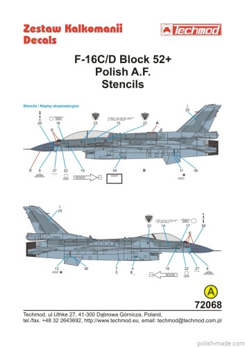 72068 F-16C/D Block 52+ - Polska