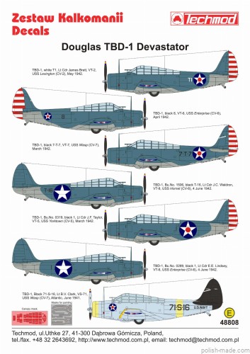 48808 Douglas TBD-1 Devastator