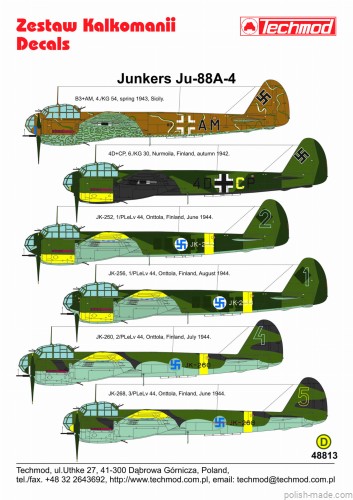 48814 Junkers Ju-88A-1 - 1/48