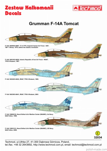 32034 Grumman F-14A Tomcat 