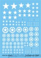 72809 Allied Star Insignia White - 1/72
