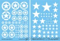 35009 Allied Star Insignia White - 1/35