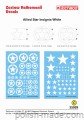 35009 Allied Star Insignia White - 1/35