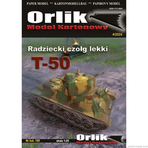 T-50 Radziecki czołg lekki - 189 -1/25