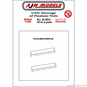 Siatki do przechowywania USN Floatnet (18 szt) - 1/700