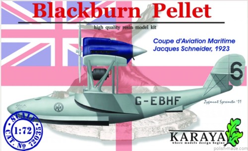 łódź latająca 'BLACKBURN PELLET' - 1/72