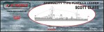 ADMIRALTY TYPE FLOTILLA LEADER SCOTT CLASS - 1/350