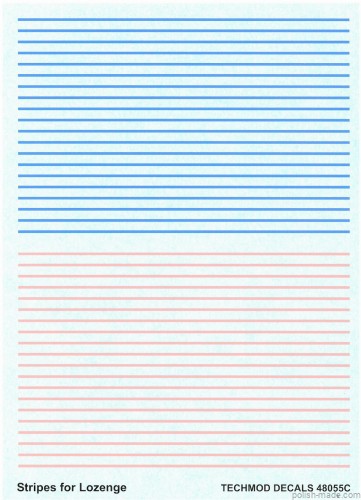 48055 Stripes for Lozenge - 1/48