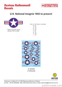 48108 U.S. insygnia narodowe - od 1947 r. do dziś - 1/48