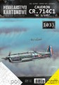 MK-1033 - CAUDRON CR.714C1 'GC 1/145' + wręgi - 1/33
