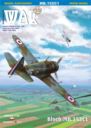 Bloch MB.152C1 - 8/2020 - 1/33