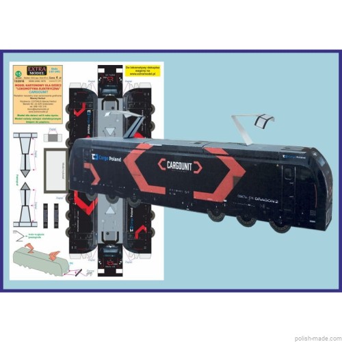 EX015B - 13/2016 - LOKOMOTYWA ELEKTR. CARGOUNIT - 1/87 (H0) (1)