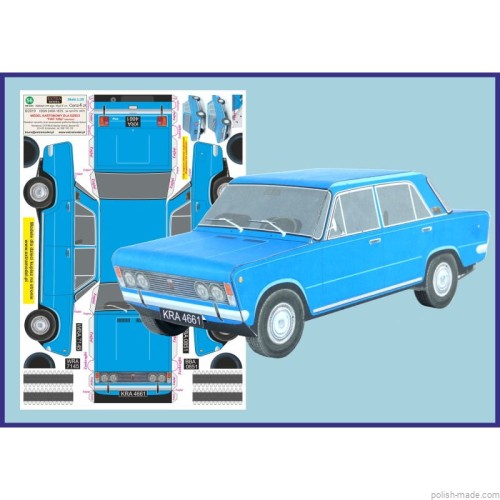 EX056B - 8/2019 - Fiat 125p 'niebieski' - 1/20