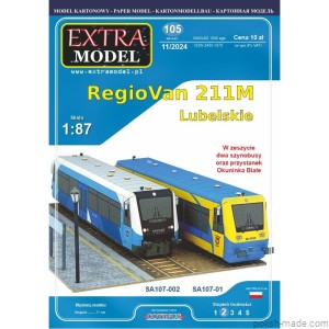 EX105 - 11/2024 - RegioVan 211M Lubelskie - 1:87(H0)