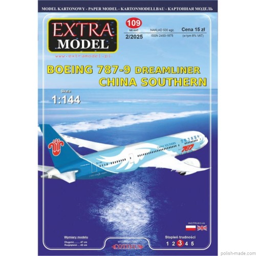 EX109 - 2/2025 - BOEING 787-9 DREAMLINER CHINA - 1/144