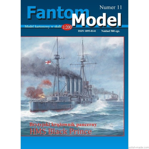 FM-11 HMS 'Black Prince'  krążownik pancerny - 1/200