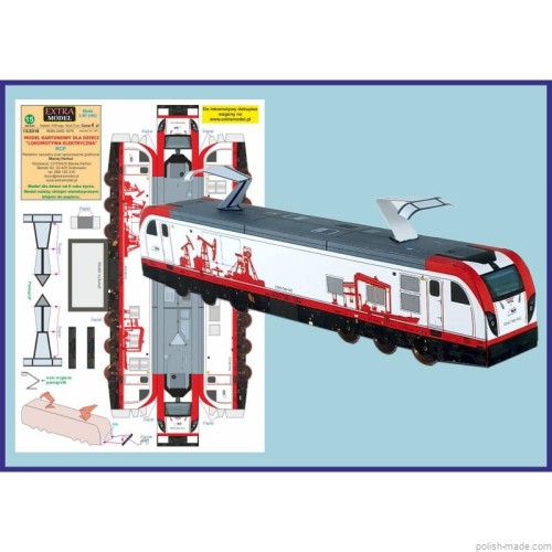 EX015D - 13/2016 - LOKOMOTYWA ELEKTR. RCP - 1/87 (H0)