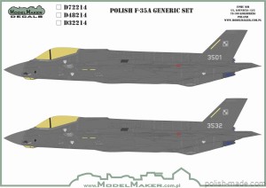 D72214 Polski F-35A zestaw ogólny