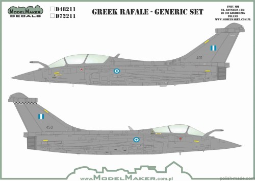 D48211 Grecki Rafale – Zestaw ogólny