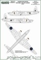 IM48707 Vickers Wellington - Roundels and Fin Flashes Late (for Trumpeter kits)
