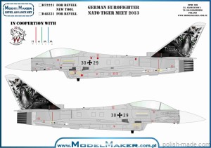 D72221 Niemiecki Eurofighter – NATO Tiger Meet 2013