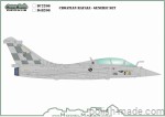 MD48206 - Chorwacki Rafale – Zestaw ogólny i zestaw masek