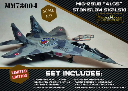 MM73004 MiG-29UB '4105' Stanisław Skalski