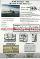 HMS Hotspur brytyjski niszczyciel typu H (1941) - 1/700