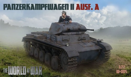 World at War - Panzerkapfwagen II Ausf. A - 1/72