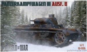 World at War - Panzerkampfwagen III Ausf. B - 1/72