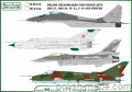 D48135 Polskie szachownice dla polskich odrzutowców: MiG-21, MiG-29, Su-22, F-16 i innych