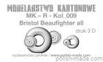 MK-R-kol_009 - Bristol BEAUFIGHTER - koła - druk 3D - 1/33