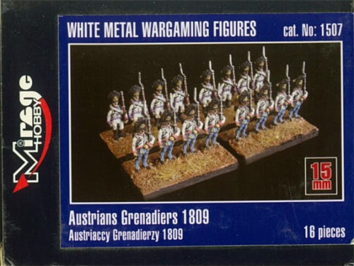Austriaccy Grenadierzy 1809r - 16 szt - 1507