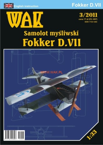 Fokker D.VII - 3/2011 - 1/33