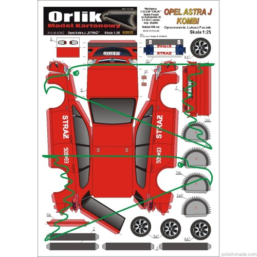 Opel Astra Kombi STRAŻ - A042 - 1/25