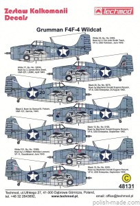 48131 Grumman F4F-4 Wildcat 