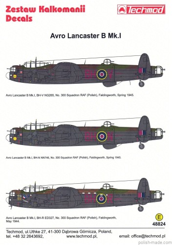 48824  Avro Lancaster B Mk. I