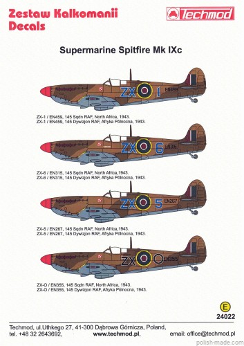24022 Supermarine Spitfire Mk.IXc
