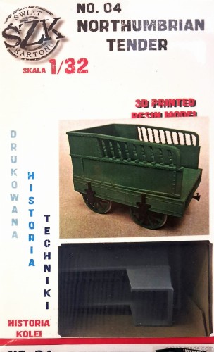 Northumbrian Tender parowy z 1830r - No. 04 - 1/32