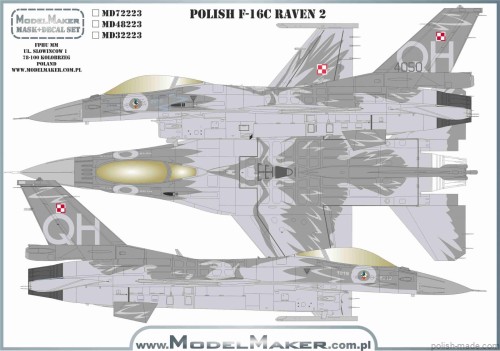 MD32223 - Polskie F-16C RAVEN 2