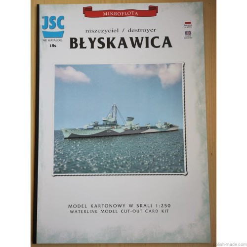 JSC-018 - ORP BŁYSKAWICA / ORZEŁ / WILK / GEN. HALLER / RYBITWA - 1/400