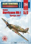 KK204 Hurricane Mk I 'Dywizjon 303' - 1/33