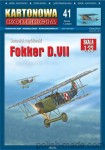 KK41 Fokker D.VII - 1/33