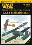 S.E.5a & Albatros D.III z I WŚ - 1/33