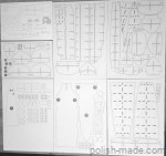 FM-11 ' HMS 'BLACK PRINCE'  wręgi wycinane laserowo - 1/200