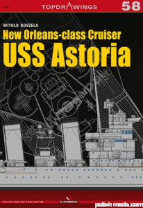 TOPDRAWINGS 58 - USS ASTORIA krążownik t. New Orlean