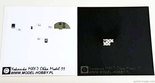Detale laserowe do Ohka Model 11 oraz Model 22 - 1/33