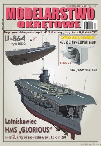 MO-S.40 2/25 4.7"/45 QF Mark IX (CPXVIII mount) - 1/25 