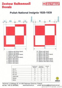 48822 Polskie oznaczenia narodowe 1920-1939r - 1/48